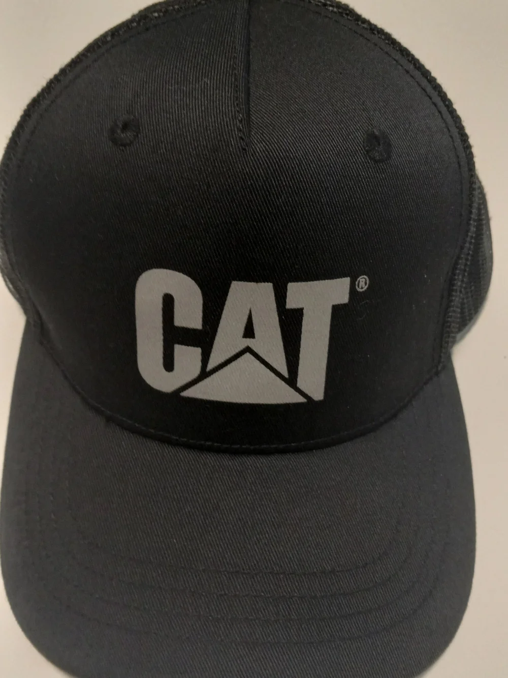 Black Logo Trucker Cap for Pets Cat